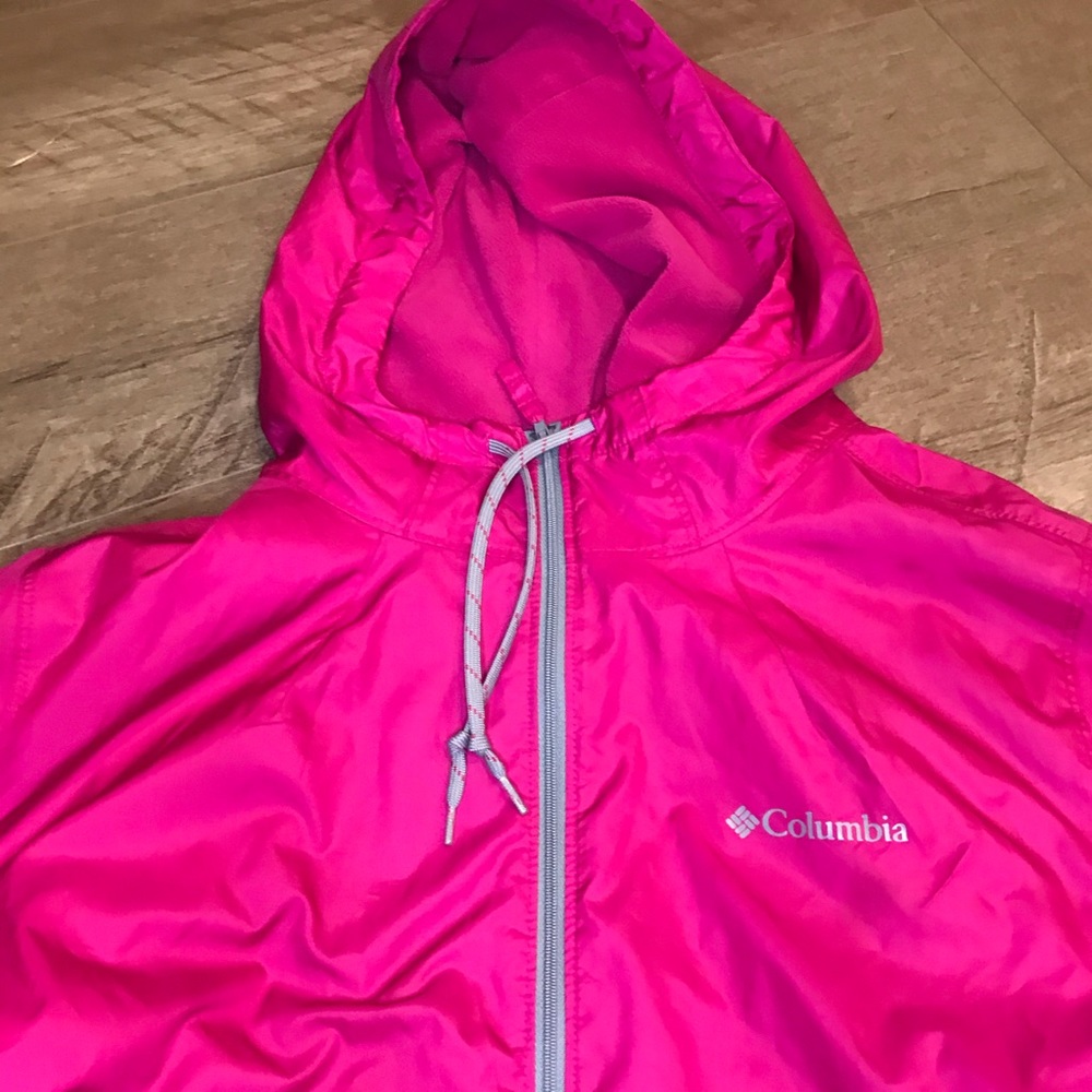 Columbia Pink and Grey jacket
